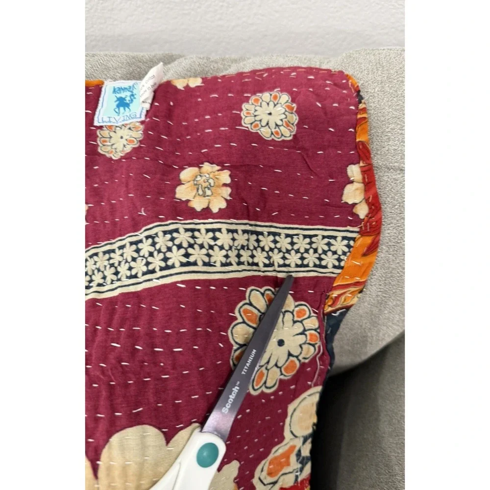 Karma Living cotton patchwork